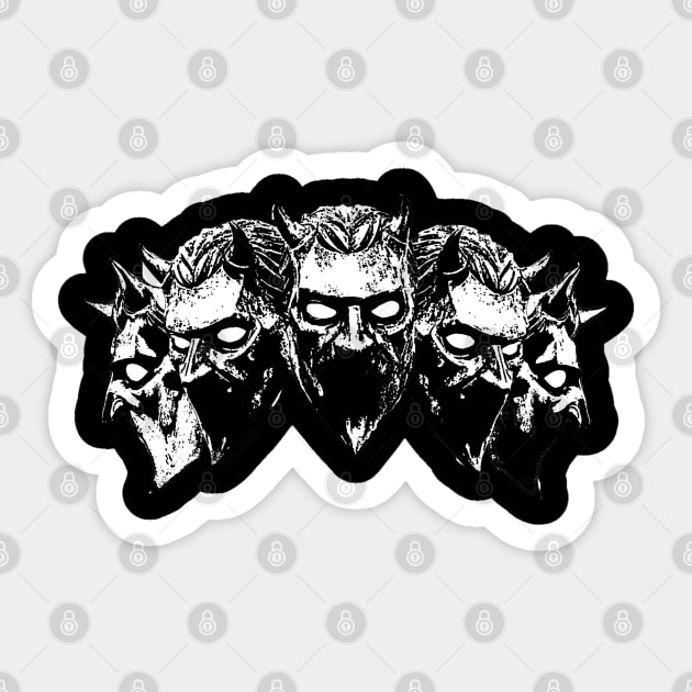 Nameless Ghouls Sticker by J1JDesign